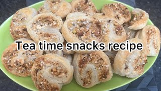 Tea time snacks recipe  Mazedar snacks recipe [upl. by Genovera]