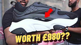 £980 DIOR B22 DESIGNER TRAINER GETS CHALLENGED BY £149 CLEENS [upl. by Feil]