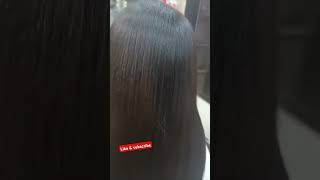 Long hair straightening  hair styles hair design hair look shorts ytshorts trending  hair [upl. by Hedvah]