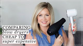 Comparing Blow Dryers cheap to SUPER expensive [upl. by Viridissa]