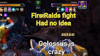 Vanguard Colossus in AQ Raids  Marvel contest of champions [upl. by Eilyak492]