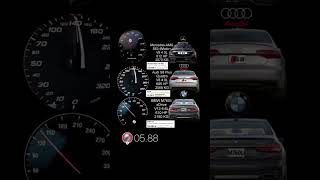 Mercedes AMG S63 W222 612 HP vs Audi S8 Plus 605 HP vs BMW 760Li G11 G11 acceleration [upl. by Carlyle]