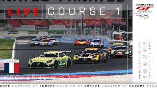 EN DIRECT  Course 1  Hockenheim  Fanatec GT Europe 2024 Francais [upl. by Orman]