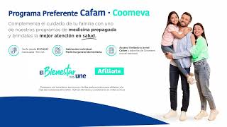 ¿Eres afiliado a Cafam Accede a programas de Medicina Prepagada de Coomeva con tarifas exclusivas [upl. by Airamas]