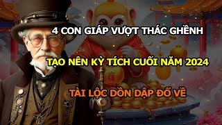 4 CON GIÁP VƯỢT THÁC GHỀNH TẠO NÊN KỲ TÍCH CUỐI NĂM 2024  TÀI LỘC DỒN DẬP ĐỔ VỀ [upl. by Paik351]