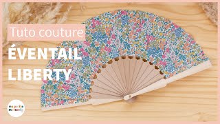 Tuto couture  Éventail tissu Liberty [upl. by Tomas692]