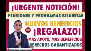 Cambios Revolucionarios en la Pensión y Programas de Bienestar [upl. by Matuag]