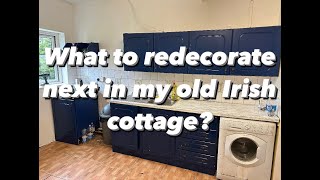 Redecorating my 200 year old Irish Cottage  Episode 21 [upl. by Atikram504]