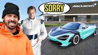 EX STIG CRASHED MY MCLAREN THAT I JUST REBUILT [upl. by Enileuqkcaj]