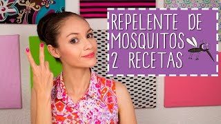 Como hacer Repelente de Mosquitos Casero  2 Recetas Naturales  DIY ♥  Catwalk [upl. by Ylek645]