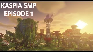 I joined a Minecraft Lore SMP Kaspia SMP Ep1 [upl. by Notslah]