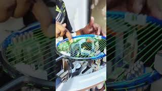 Yonex string Aerobitelining racke 3d caliber 60029lbs yonexstrins yonexaerobite lining3d [upl. by Faustus44]