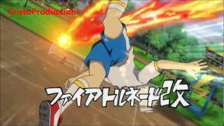 Inazuma Eleven Ultra Tornado de Fuego Vs La Autentica Mano fantasma [upl. by Blanc]