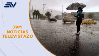 Inamhi pronostica lluvias en la zona de las hidroeléctricas de la Amazonía y el Austro  Televistazo [upl. by Annat]