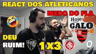 REAÇÕES DOS ATLETICANOS ATLÉTICOMG 1x3 INTERNACIONAL CAMPEONATO BRASILEIRO [upl. by Solracnauj]