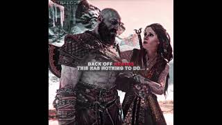 Kratos tries to warn Baldur 4K┃God of War shorts [upl. by Jacky790]