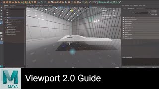 Maya 2018 Tips Realtime Render with Viewport 20 [upl. by Yenmor393]