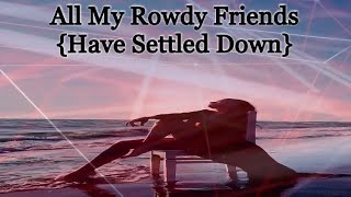 All My Rowdy Friends Have Settled Down    Gene Gamble Jr [upl. by Merrili]