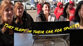 They Slept in their car just to get a potato😱🥔🙏🏻  Spudman Tamworth  Baked potato recipes [upl. by Ynitsed840]