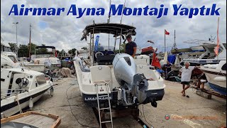 Balık Bulucu Ayna Montajı Nasıl Yapılır  Lowrance Airmar TM185M Monatjı Bölüm 2 [upl. by Notsag]