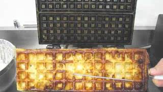 Petite Waffles  Quick Waffle Iron Cleaning Tip  HVD Irons [upl. by Assereht]