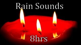 8hrs quotNatural Rain Soundsquot Get to Sleep and Stay Asleep [upl. by Suravat]