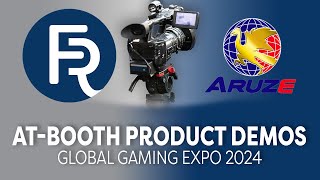 G2E 2024 Aruze  AtBooth Product Demo [upl. by Maro928]