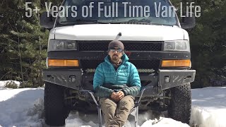 After 5 Years of Full Time Van Life This is What I Think tips for getting started [upl. by Sucramraj194]