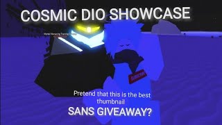 Cosmic Dio Showcase Old  A Universal Time Roblox [upl. by Kally]