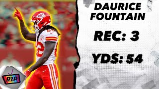 Daurice Fountain Preseason Highlights vs Arizona Cardinals [upl. by Elleirol]