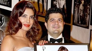 Video  Priyanka Chopra  Dabboo Ratnani Calendar Launch 2014 [upl. by Lednek195]