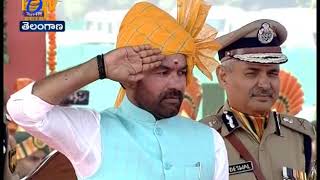 Kishan Reddy attends 58th Raising Day Parade of ITBP [upl. by Sesylu72]