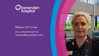 Ali Turner Matron at Benenden Hospital [upl. by Singer113]