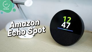 Amazon Echo Spot con Alexa  Review en español [upl. by Yhtnomit118]