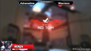 AGL Chicago 2013  Pool D  Warriors vs Adrenaline [upl. by Leunamesoj]