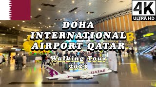 4K Hamad International Airport Doha Qatar 🇶🇦 Walking Tour Oct 2023  Transit at Doha Airport [upl. by Georglana725]