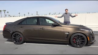 The 2019 Cadillac CTSV Is a Crazy Fast Luxury Sedan [upl. by Am]