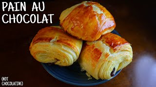 PAIN AU CHOCOLAT Chocolate Croissants RECIPE  Authentic French Pain au Chocolat [upl. by Nwahser326]