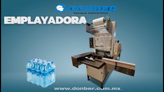 Emplayadora automática para envases Donber [upl. by Koerlin]