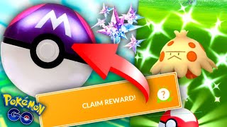 DONT MISS THIS FLASH EVENT EASY Master Ball tasks  amazing shiny PKMN In Pokemon GO [upl. by Kirven463]