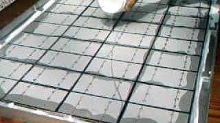 How to build a solar panel part 3 encapsulation sylgard 184 [upl. by Aun]