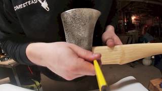 Antique Craftsman 3lb Felling Axe Restoration Ep 29 [upl. by Derna278]