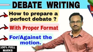 Debate Writing Should Educated Youth Emigrate Debate Writing Format debatewriting englishgrammar [upl. by Mccutcheon]