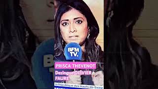 PRISCA THEVENOT  macroniste  explose OLIVIER FAURE et tacle le RN au passage [upl. by Ellerud797]