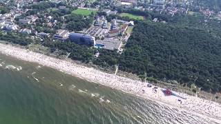 Zinnowitz auf Usedom aus der Vogelperspektive [upl. by Ellary]