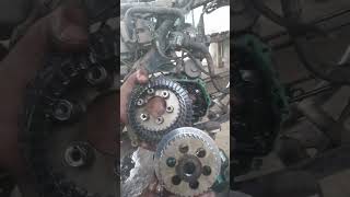 Clutch assembly replacement short video qadri moter center subscribe [upl. by Ahsinert54]