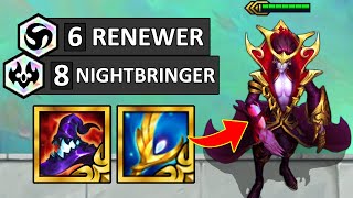 1 Cast  Full HP ⭐⭐⭐ Radiant Items  6 Renewer 8 Nighbringer Vladimir [upl. by Latrina798]