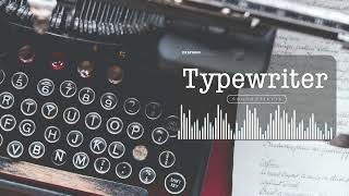 Typewriter Sound Effects  No Copyright  Typewriter HQ [upl. by Breena]