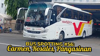 BUS SPOTTING 56 Carmen Rosales Pangasinan [upl. by Aillimat742]