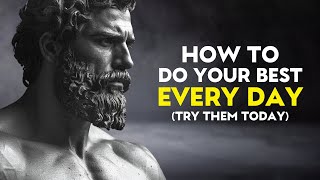 12 Stoic Secrets for Doing Your Best  Stoicism [upl. by Rhines]